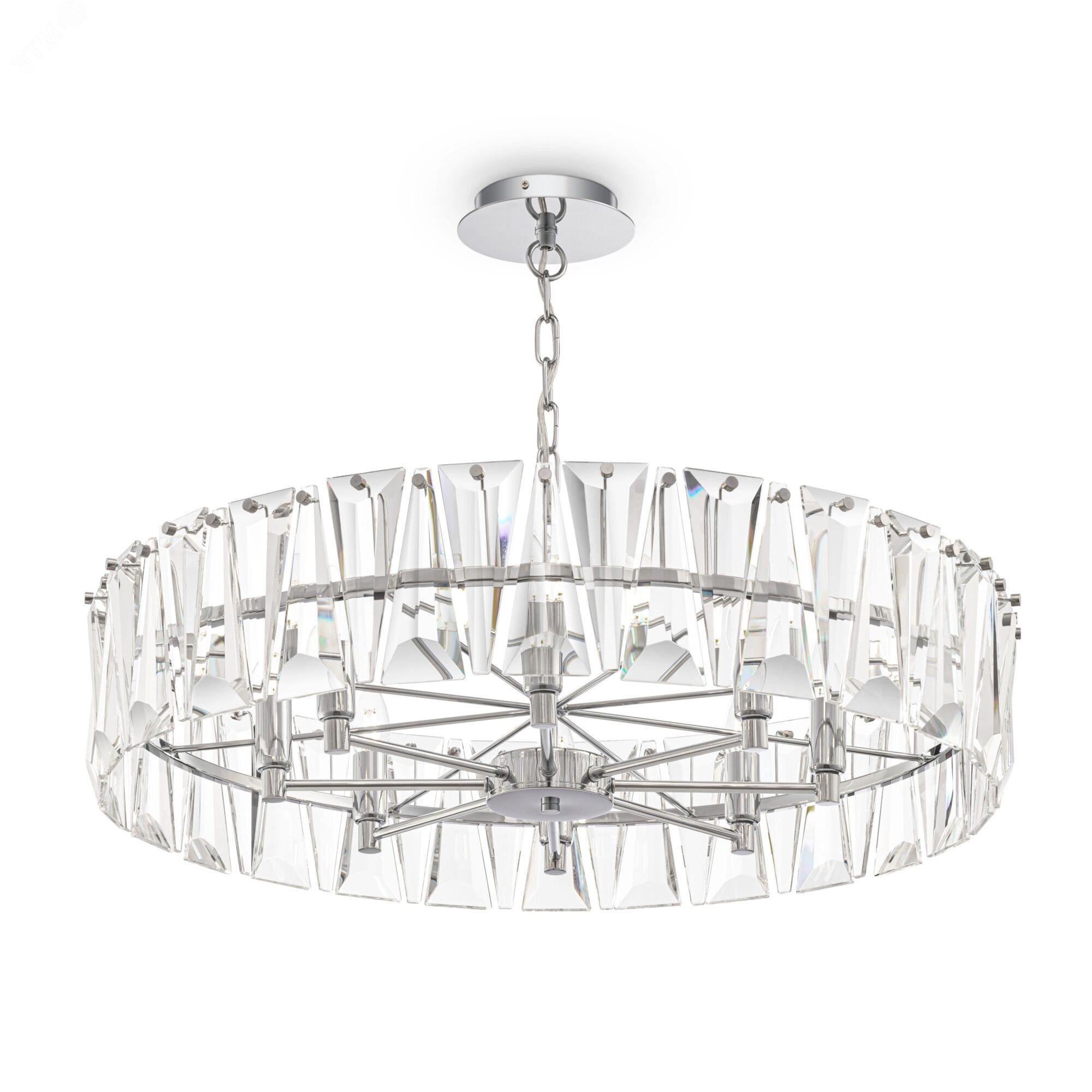 Изображение товара Светильник подвесной Puntes E14х8х60W Хром (шт)