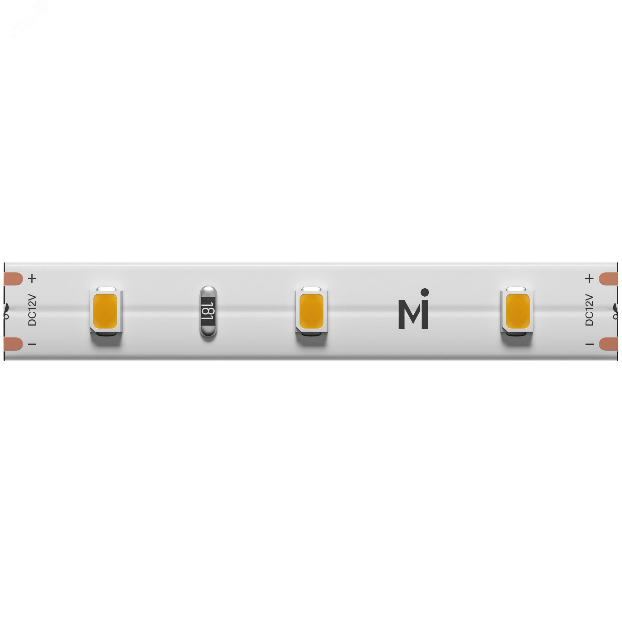 Изображение товара Лента светодиодная 12В 2835 4,8Вт/м 4000К 5м IP 20 (шт)