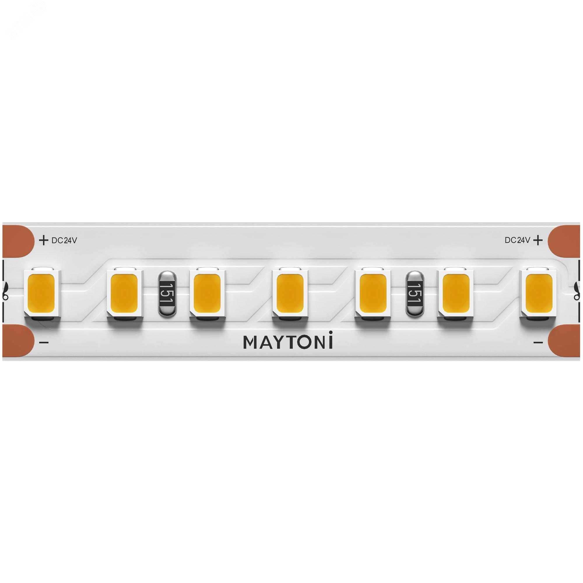 Изображение товара Лента светодиодная 24В 2835 17Вт/м 4000К 5м IP 20 (шт)