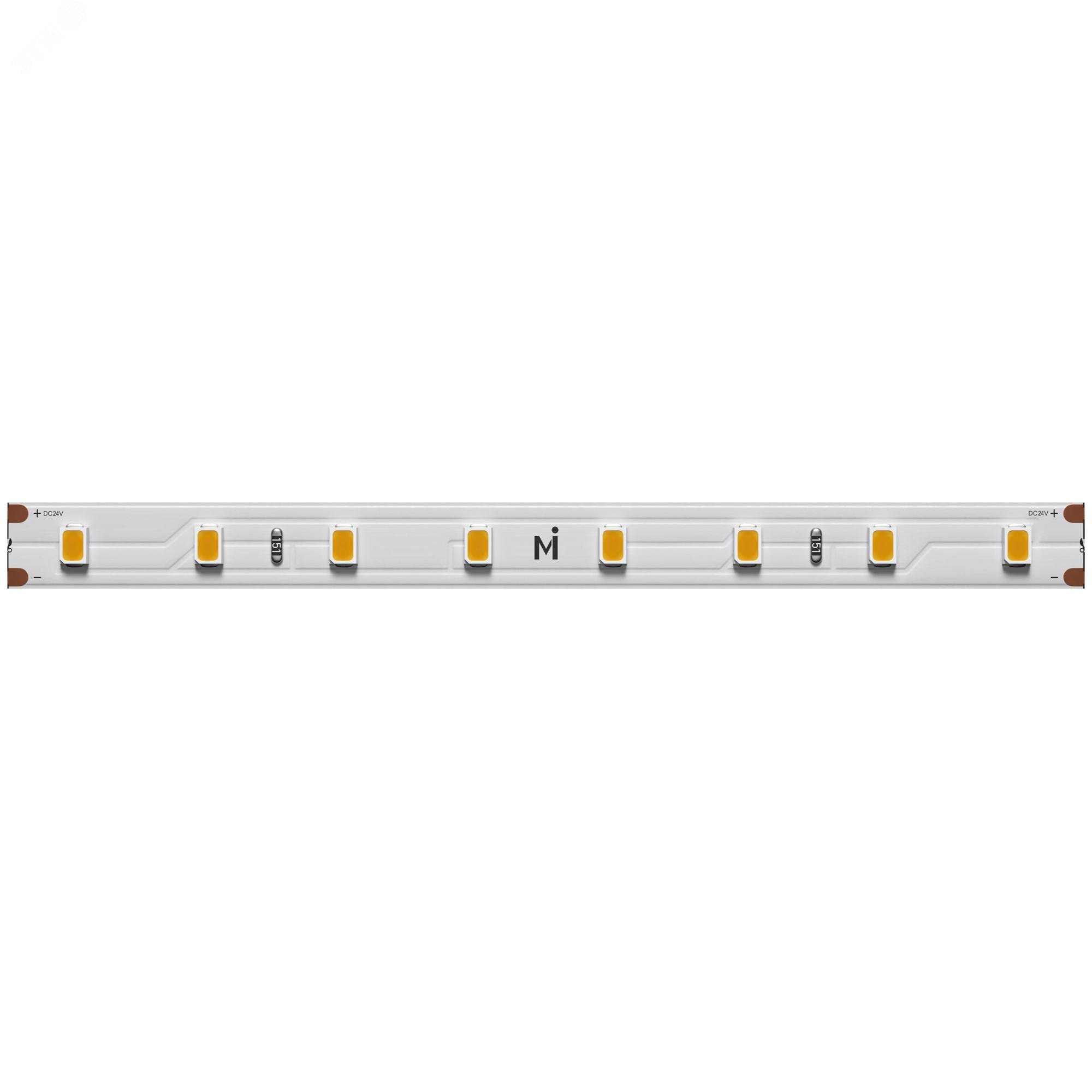 Изображение товара Лента светодиодная 24В 2835 6Вт/м 3000К 5м IP 20 (шт)