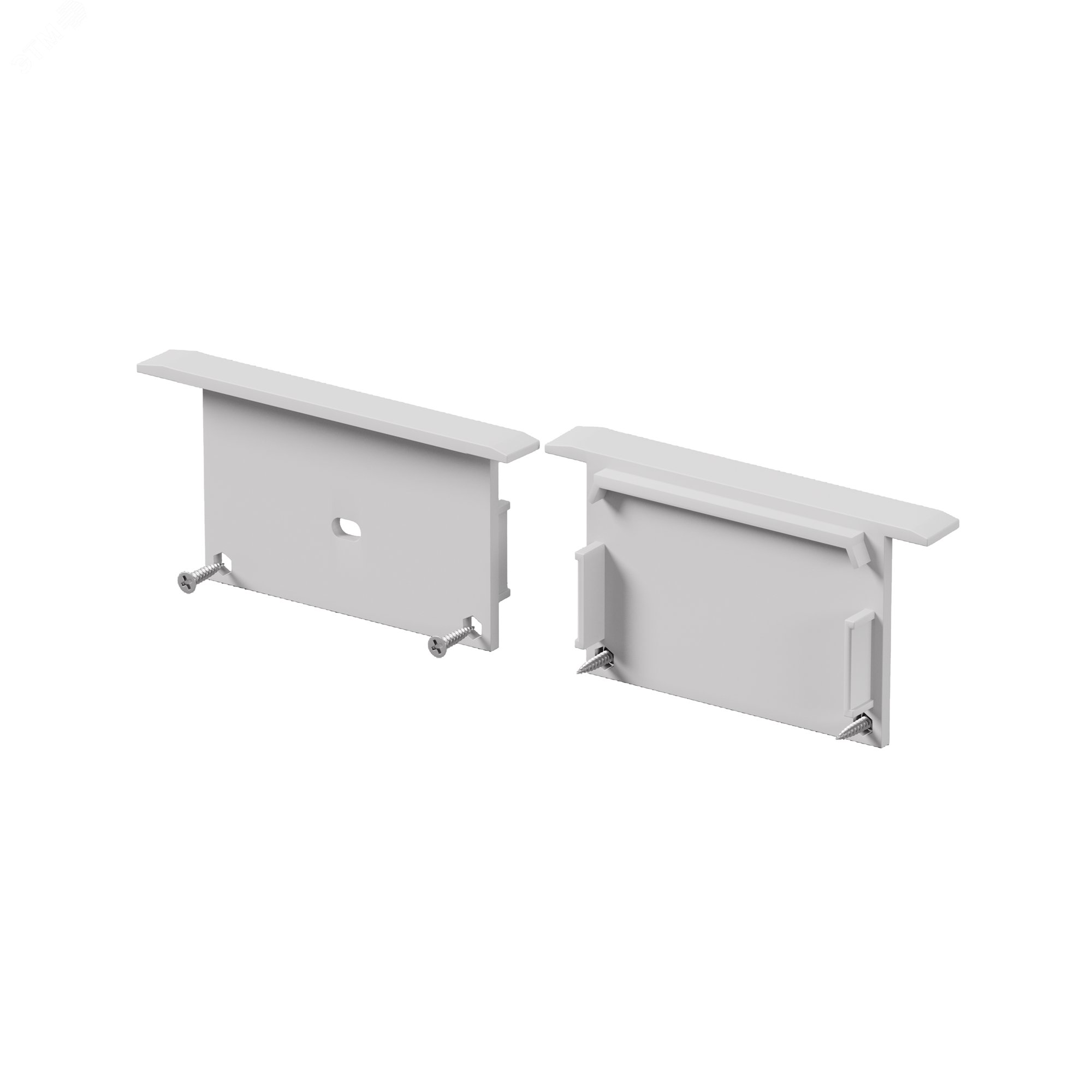 Комплект заглушек для профиля ALM-6332-S-2M уп (2шт)