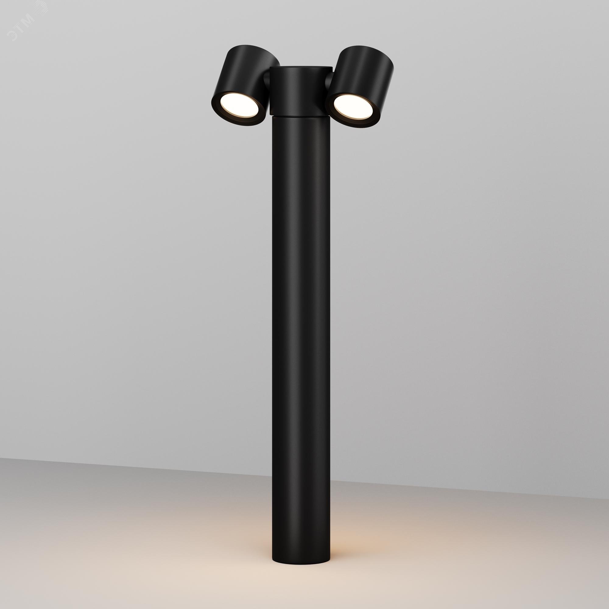 Изображение товара Светильник ландшафтный Outdoor Wall Street IP 54 GU10х2х50W Черный