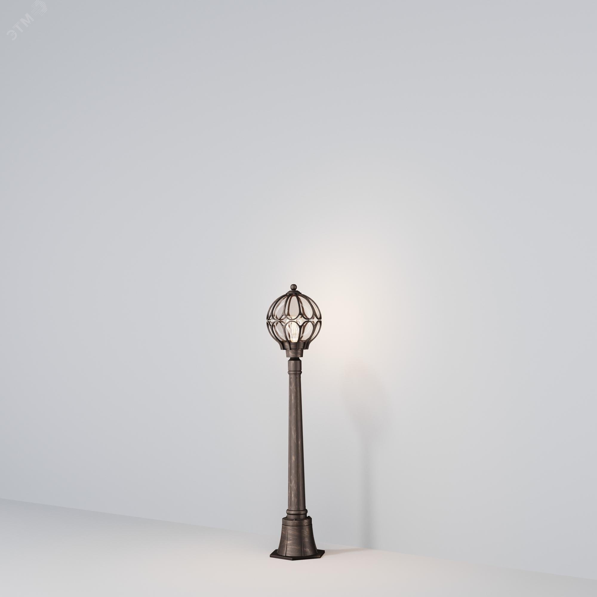 Изображение товара Ландшафтный уличный светильник Outdoor Via IP 44 E27х1х60W золото антик