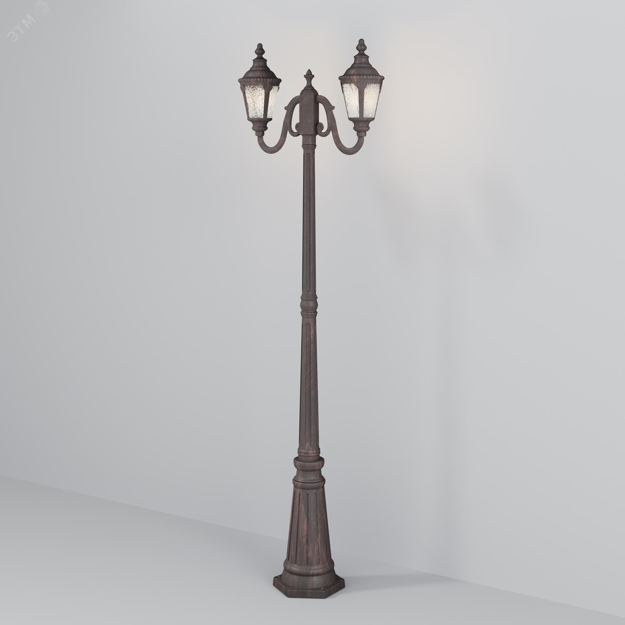 Изображение товара Светильник садово-парковый Outdoor Goiri IP 44 E27х2х60W Бронза Антик (шт)