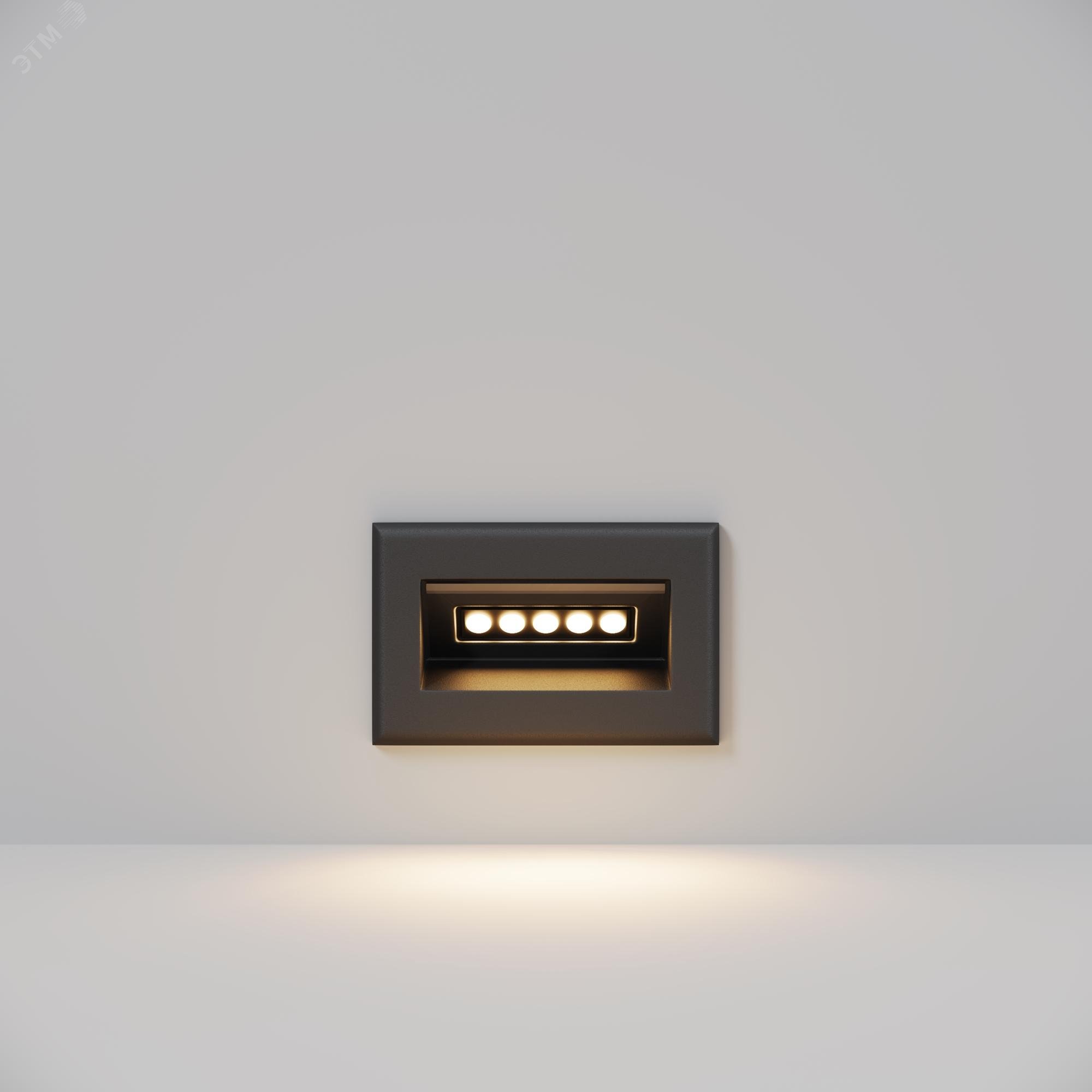 Изображение товара Подсветка для лестниц Outdoor Bosca IP 65 LED 3W 3000 K Черный (шт)