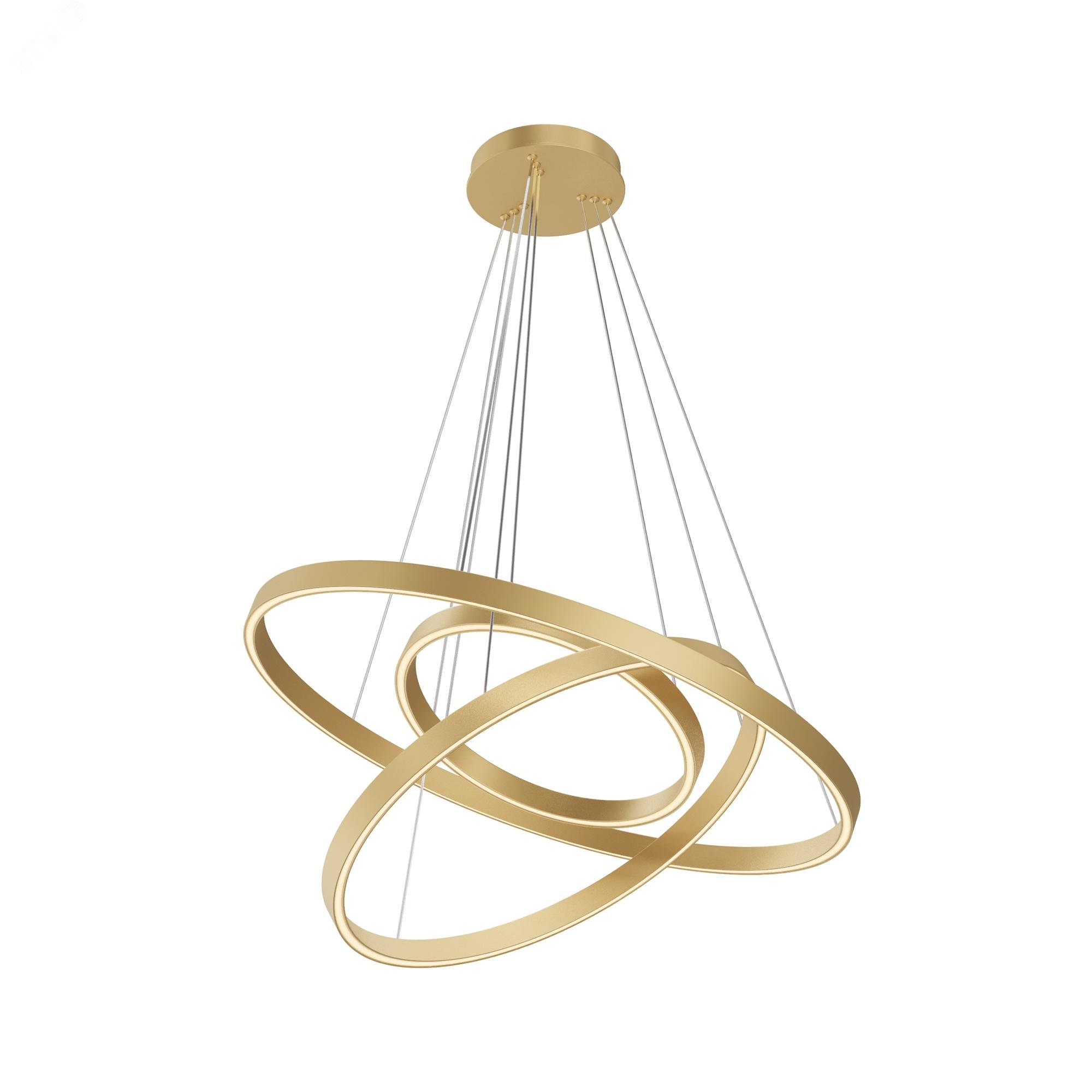 Изображение товара Светильник подвесной Rim LED 108W Латунь (шт)