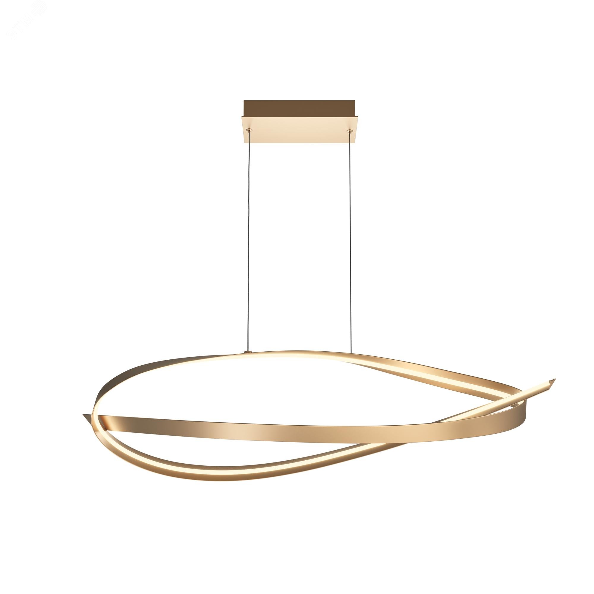 Изображение товара Светильник подвесной Plons LED 38W Латунь (шт)