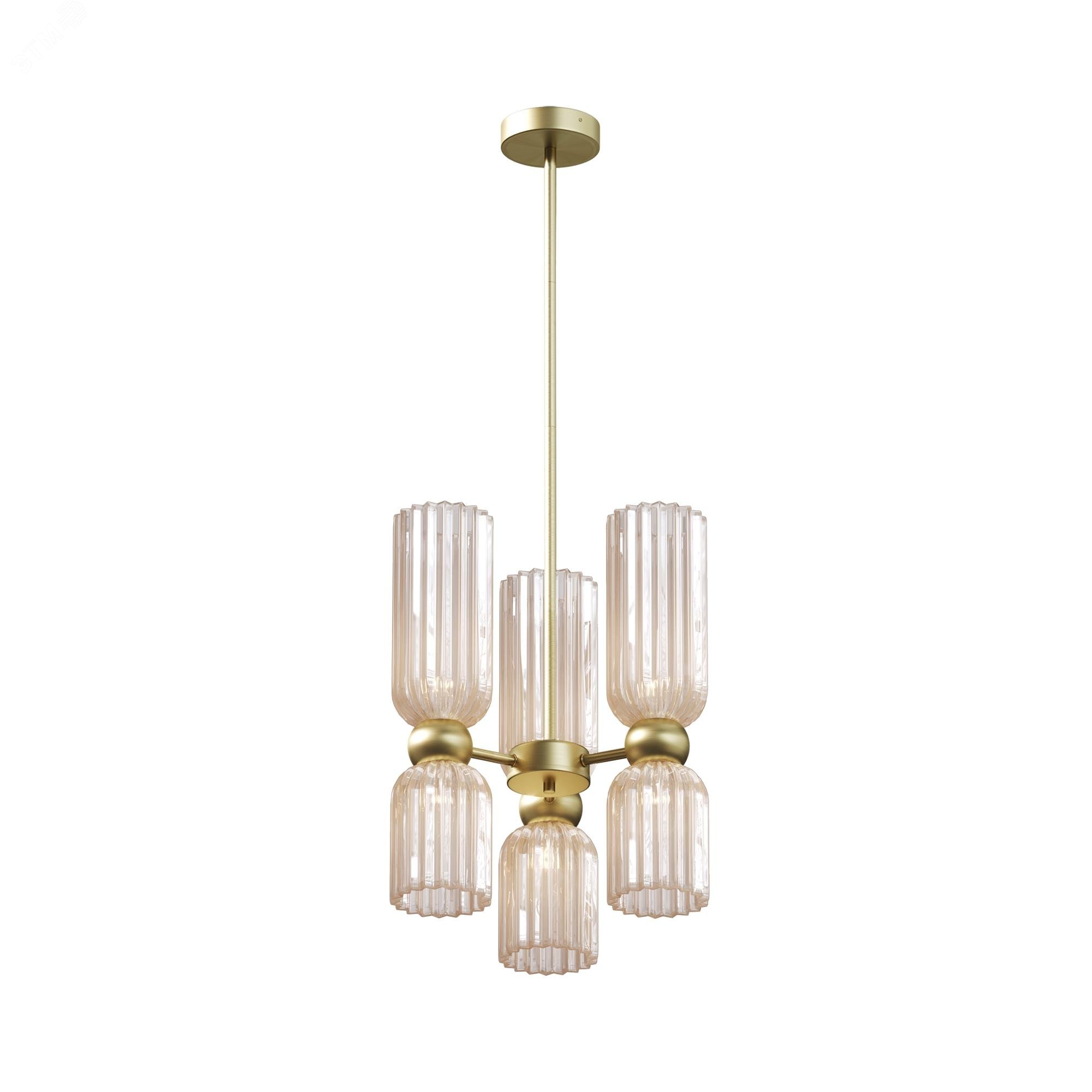 Изображение товара Светильник подвесной Antic E14х6х40W Золото (шт)