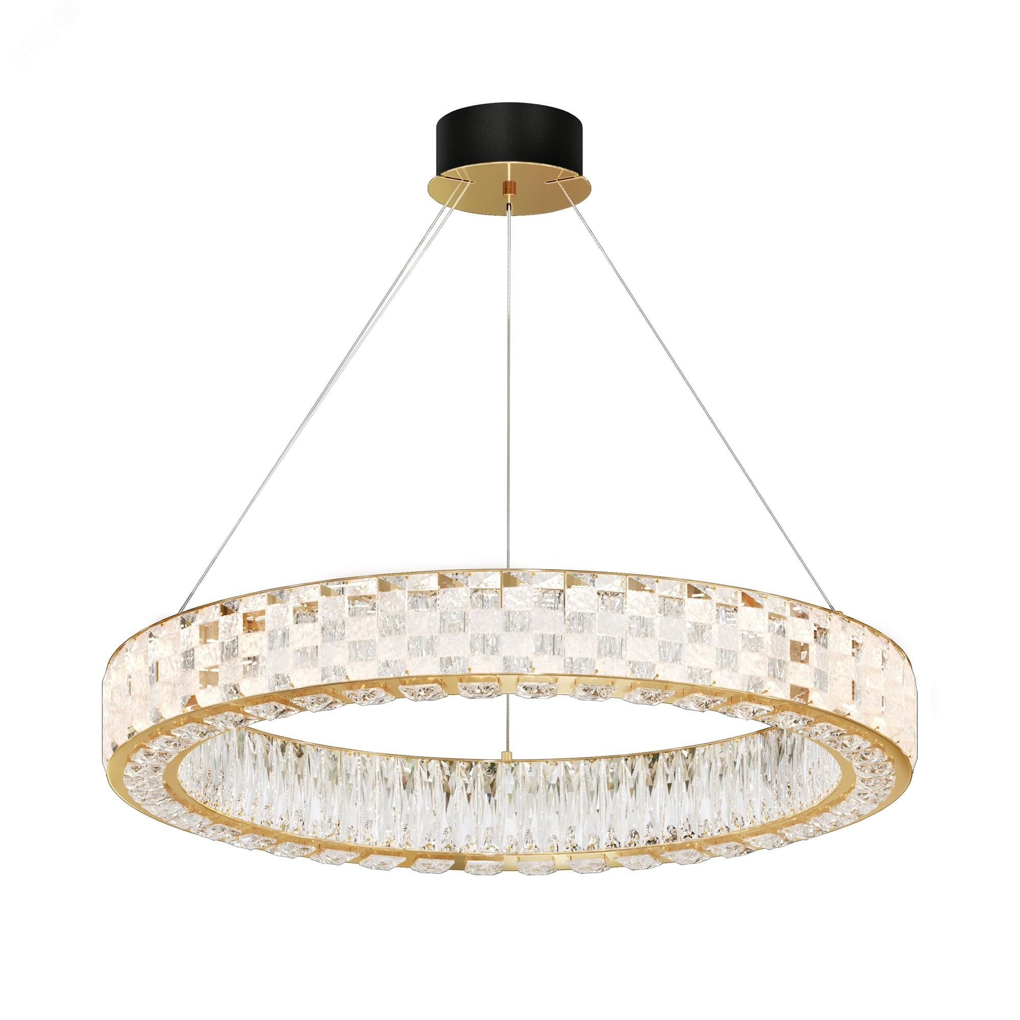 Изображение товара Светильник подвесной Castello LED 64W Золото (шт)