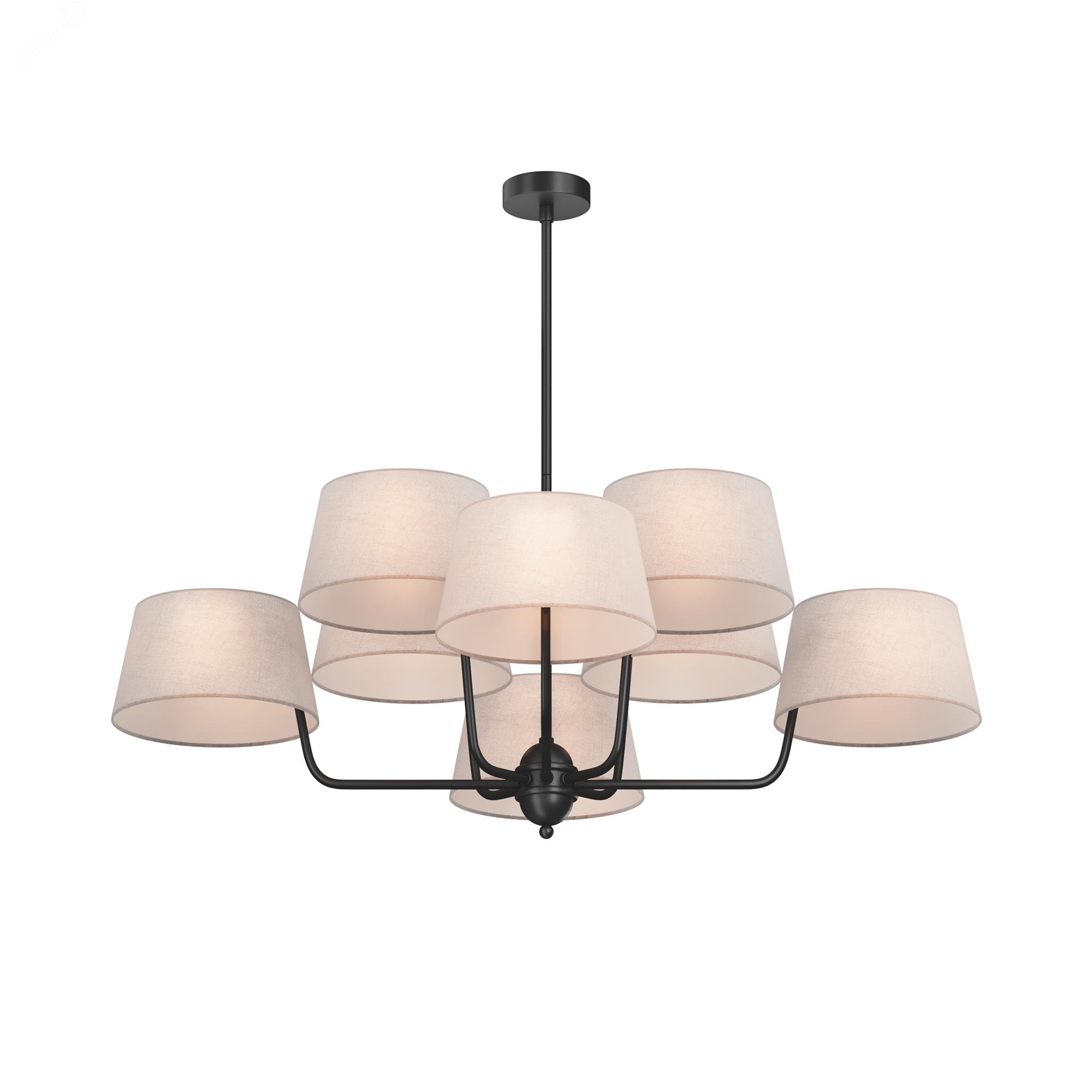 Изображение товара Светильник подвесной Modesto E14х8х40W Черный (шт)