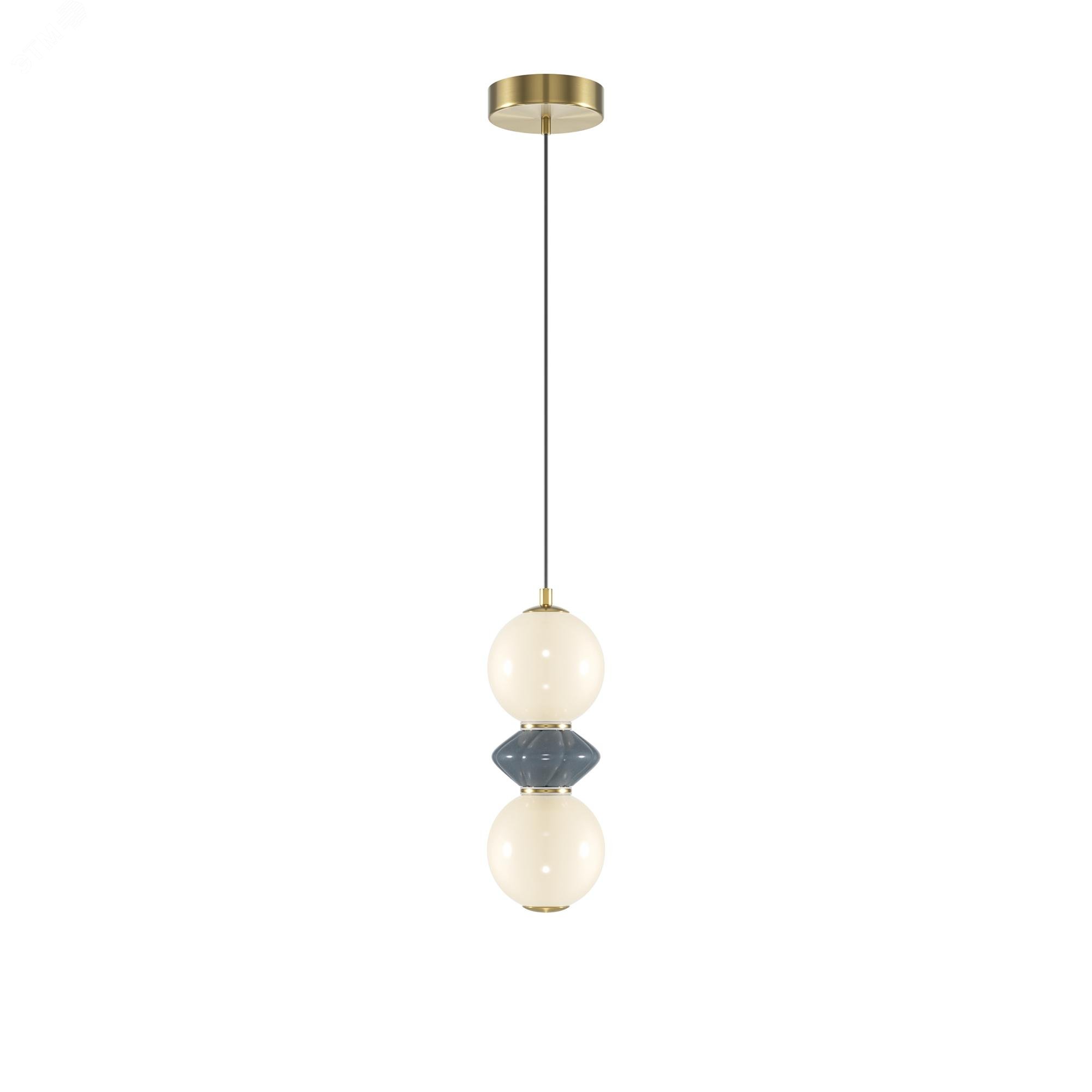 Изображение товара Светильник подвесной Brosche LED 10W Латунь (шт)