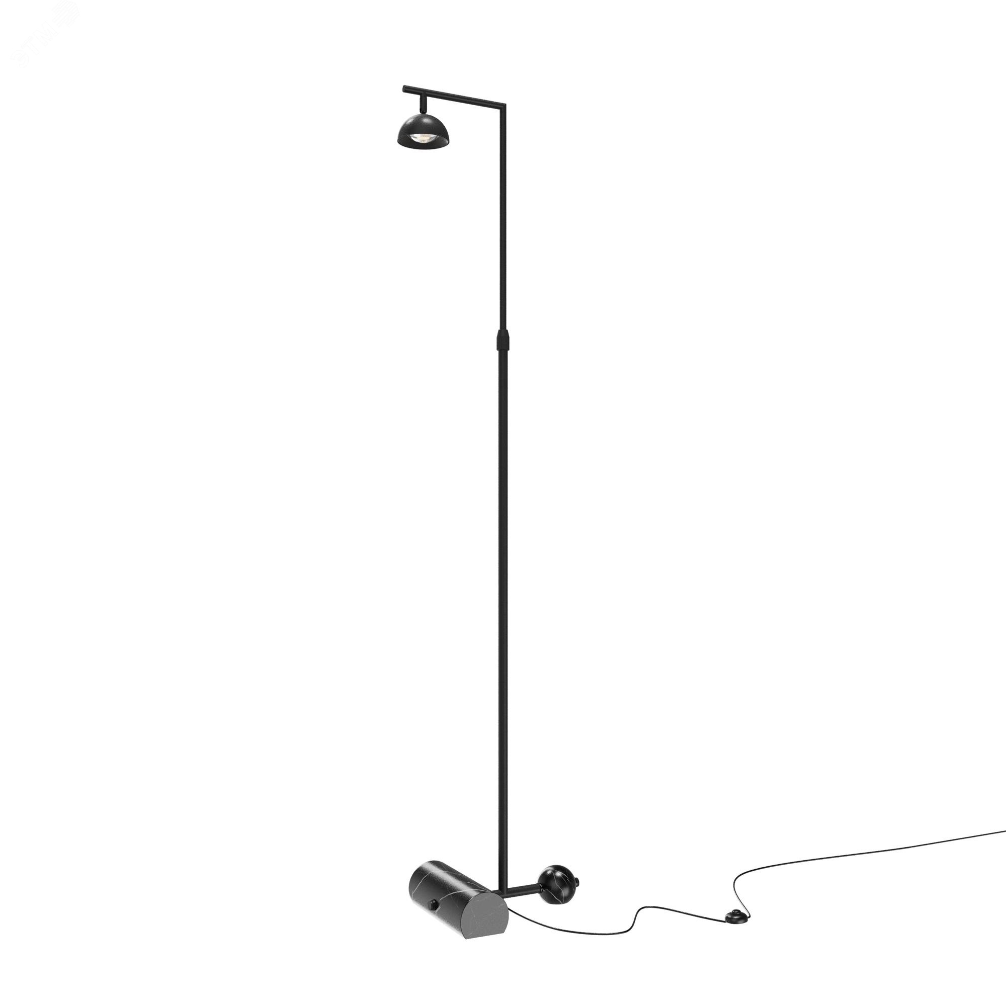 Изображение товара Светильник напольный Pikant LED 13W Черный стиль Ар Деко современный дизайн