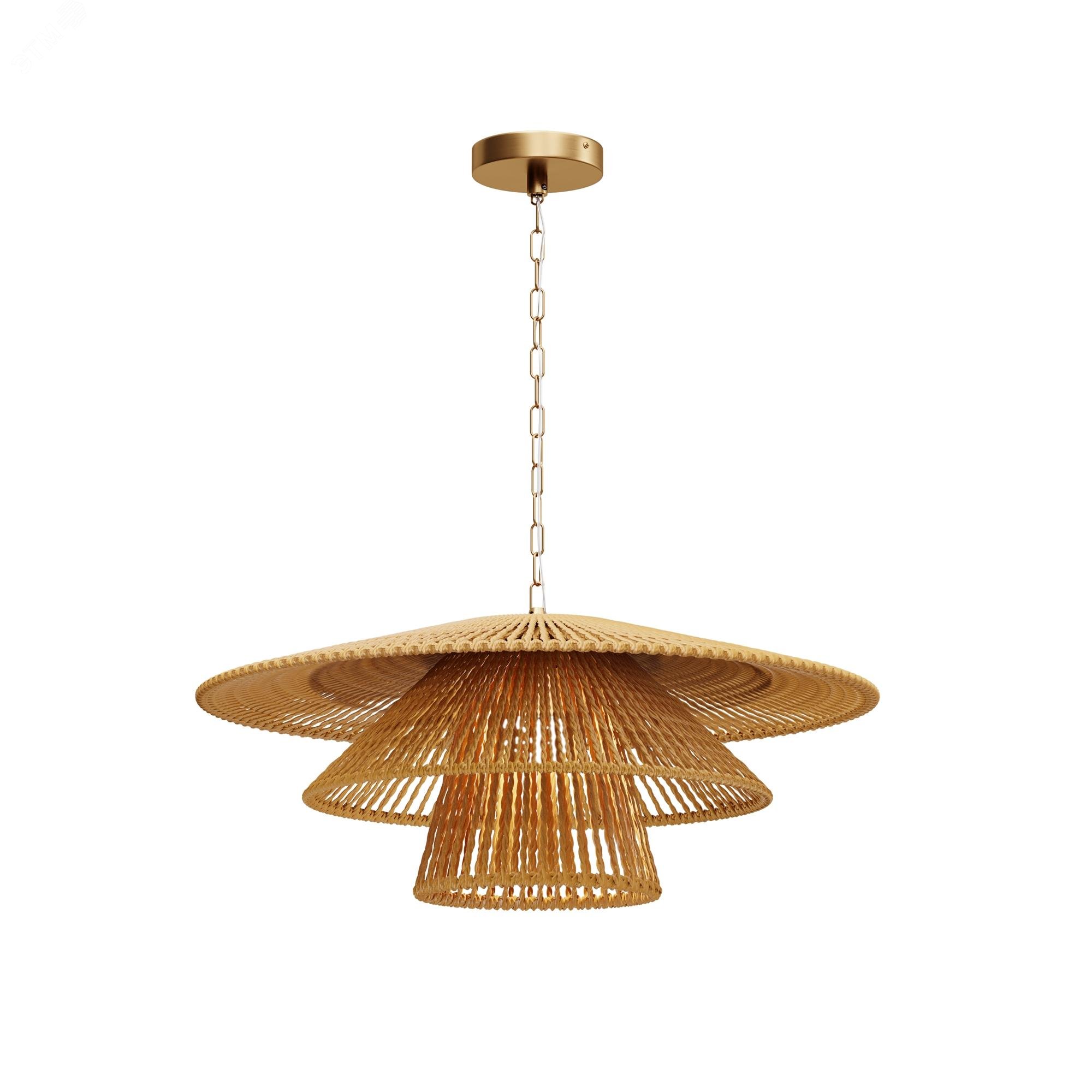 Изображение товара Светильник подвесной Costa E27х1х60W Латунь (шт) Изображение товара Светильник подвесной Costa E27х1х60W Латунь (шт)