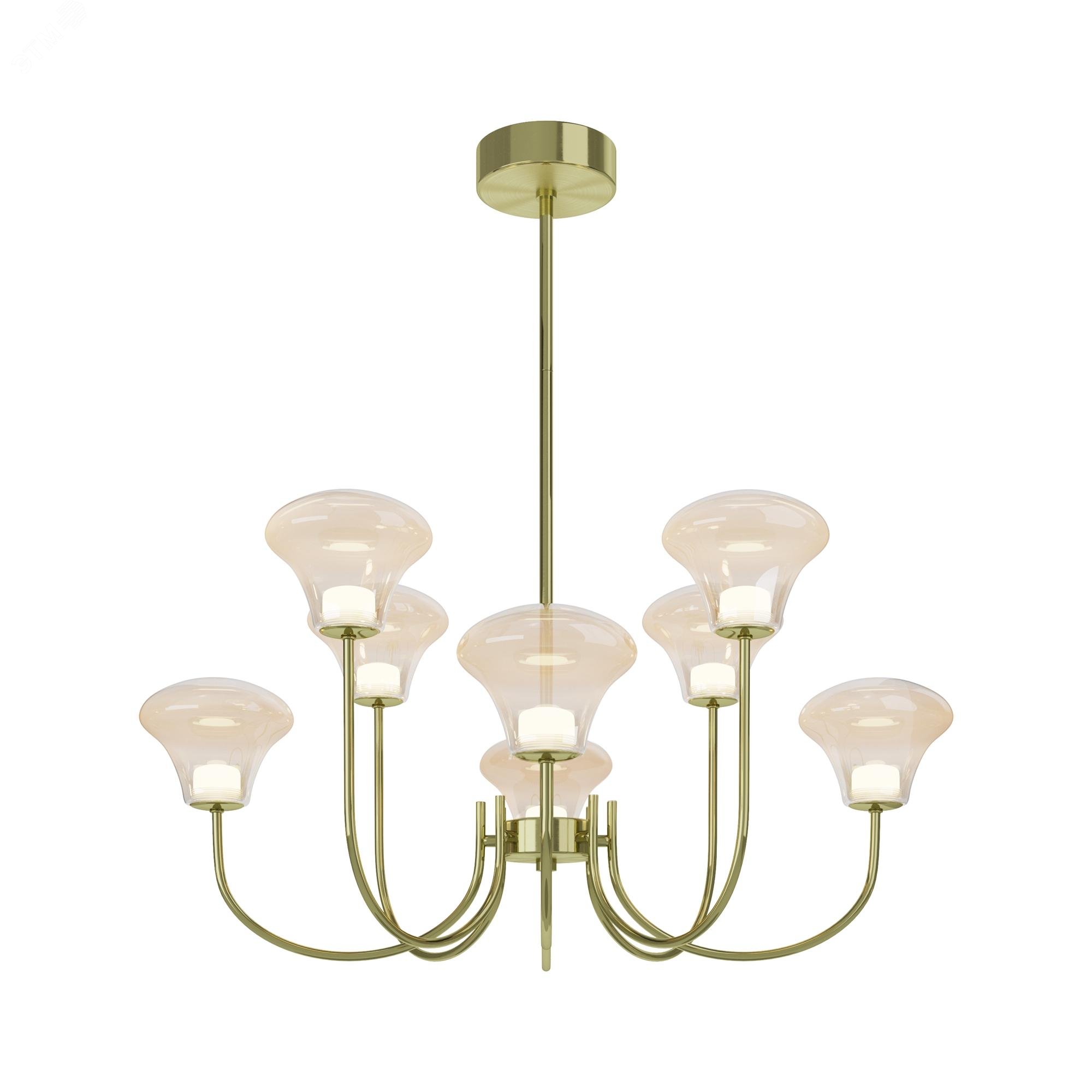 Изображение товара Светильник подвесной Dynasty LED 30W Латунь (шт)