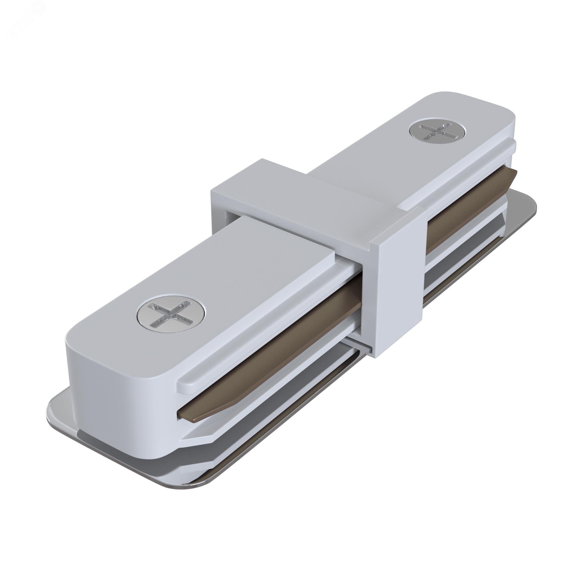 Изображение товара Коннектор прямой Unity белый Maytoni TRA001C-11W для трековых систем