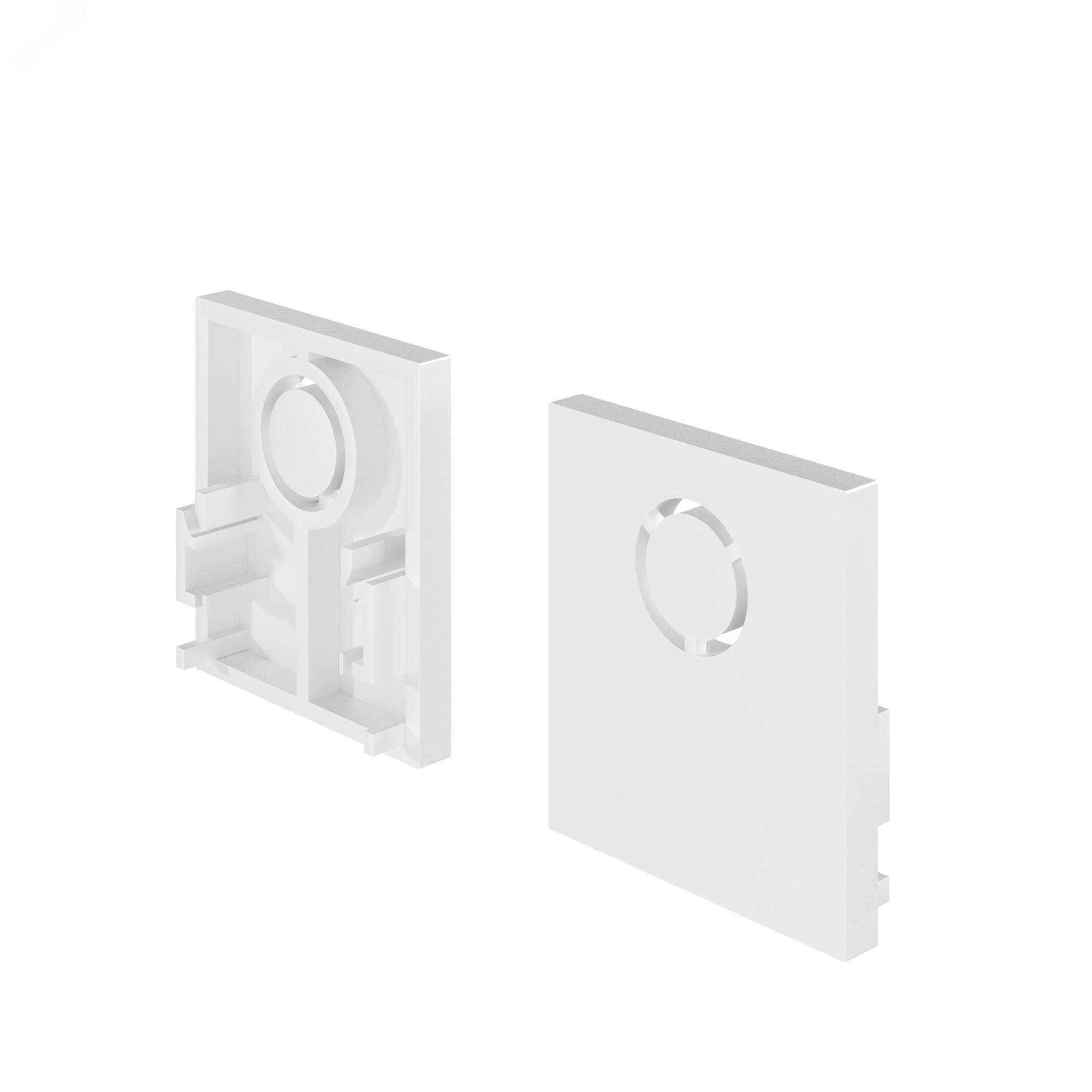 Изображение товара Заглушки для низкопрофильного шинопровода Exility 2шт Maytoni TRAM034EC-41W