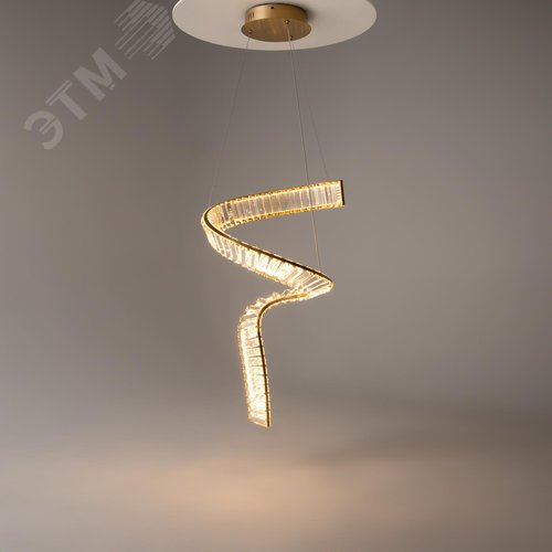 Светильник подвесной Krone LED 48W Латунь - фото 4