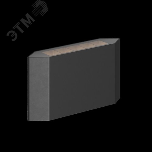 Подсветка архитектурная Outdoor Pull IP 54 LED 5W 3000 K Графит - фото 3