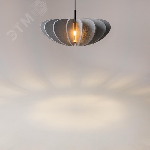 Светильник подвесной Cambio E27х1х60W Черный - фото 7