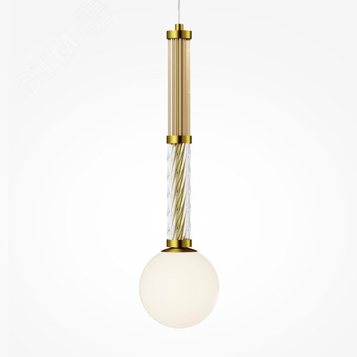 Светильник подвесной Teatro G9х1х28W Латунь - фото 3