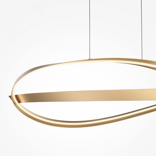 Светильник подвесной Plons LED 38W Латунь - фото 4