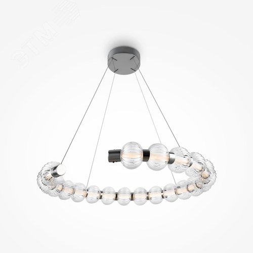 Светильник подвесной Amulet LED 26W Хром - фото 2