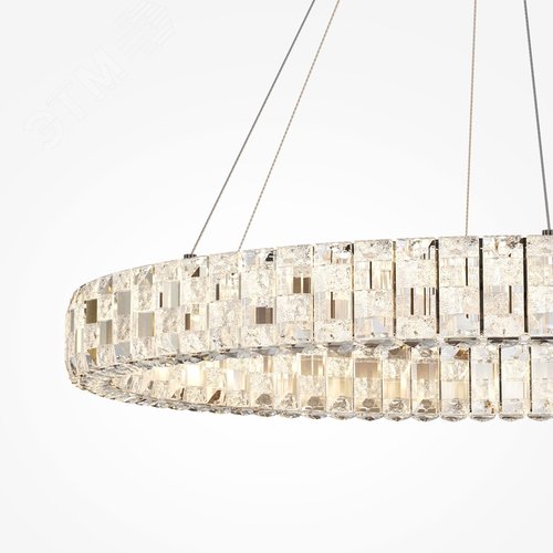 Светильник подвесной Castello LED 40W Хром - фото 4