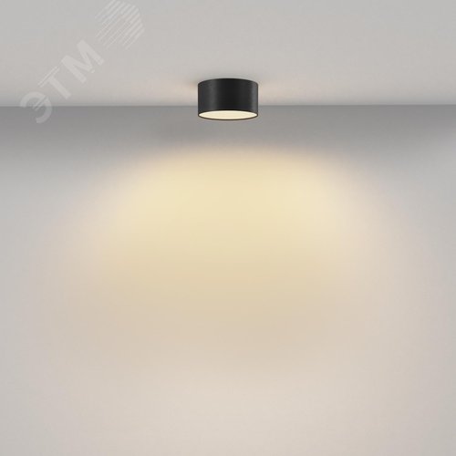 Светильник потолочный Zon LED 12W Черный - фото 3
