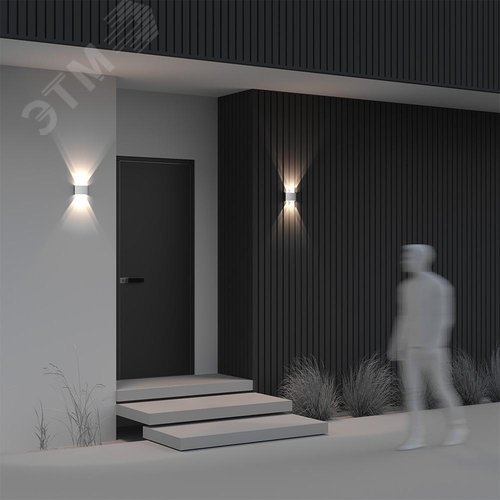 Подсветка архитектурная Outdoor Strato IP 54 LED 4W 3000 K Белый - фото 4