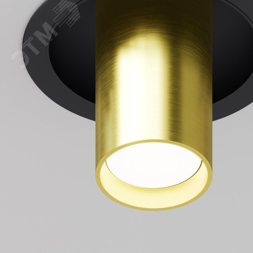 Светильник встраиваемый FOCUS S C048CL-01-GU10-BBS Черный - фото 6