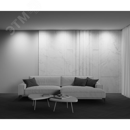 Светильник встраиваемый Parete DL100-6W2.7-3-4K-W Белый - фото 7