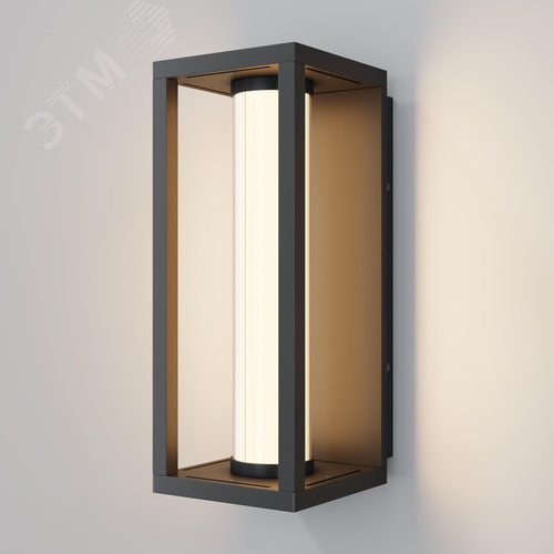 Светильник настенный (бра) Outdoor Expo IP 54 LED 12W 3000 K Черный - фото 3