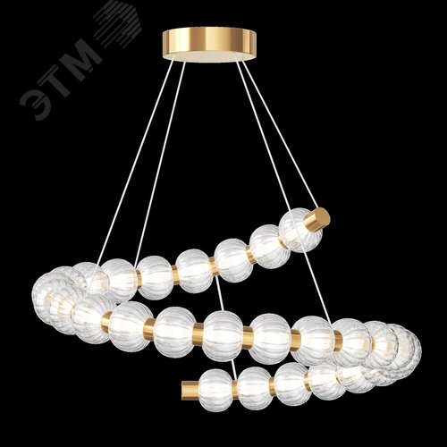 Светильник подвесной Amulet LED 40W Золото - фото 4