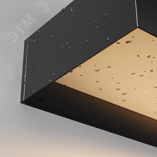 Светильник настенный (бра) Outdoor Lot IP 65 LED 10W 3000 K Графит - фото 7