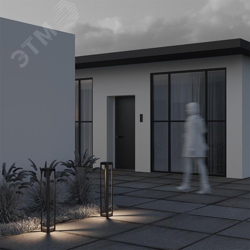 Светильник ландшафтный Outdoor Royal Mile IP 65 LED 13W 3000 K Серый - фото 4