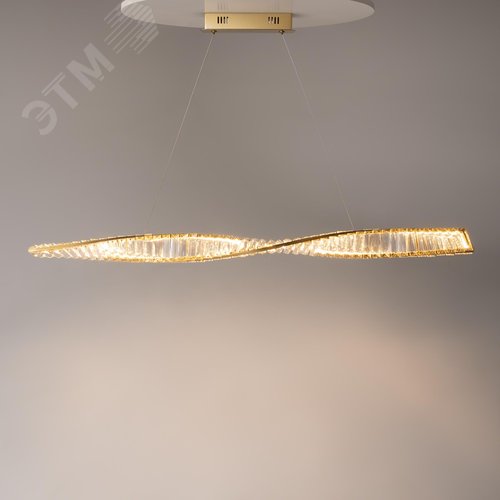 Светильник подвесной Krone LED 36W Латунь - фото 4