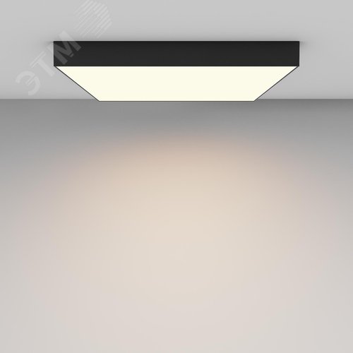 Светильник потолочный Zon LED 90W Черный - фото 3