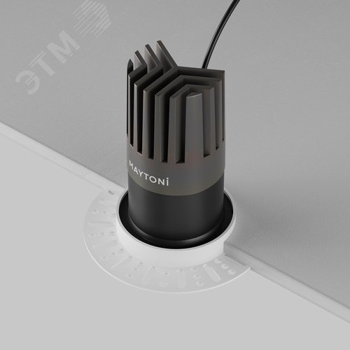 Светильник встраиваемый Dip DL122-15W-3K-TRS-B Черный - фото 8