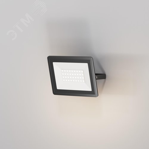 Прожектор Outdoor Flood IP 65 LED 30W 4000 K черный - фото 2