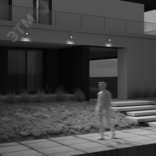 Прожектор Outdoor Flood IP 65 LED 10W 6500 K черный - фото 4