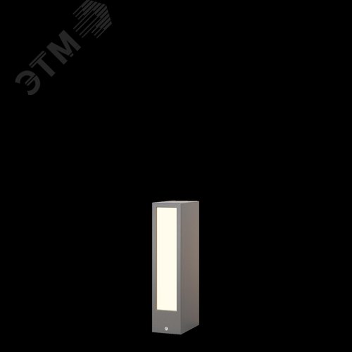 Светильник ландшафтный Outdoor Hof IP 65 LED 6W 3000 K Графит - фото 5