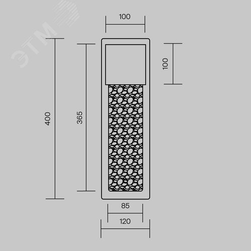 Светильник настенный (бра) Maytoni MOD474WL-L20B3K Черный - фото 8
