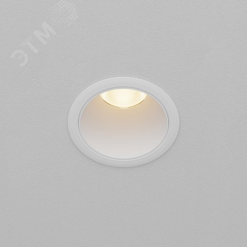 Светильник встраиваемый Dip DL116-10W-3K-W Белый - фото 3