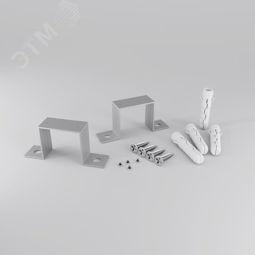 Комплект креплений 2шт. для установки профиля в подготовленный проем - фото 2