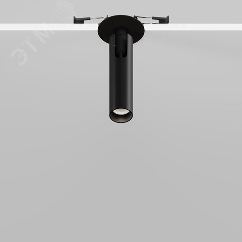 Светильник встраиваемый Focus T Черный - фото 4