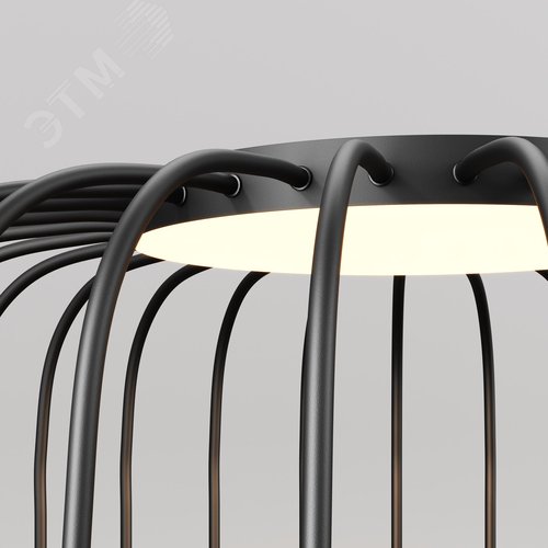 Светильник ландшафтный Outdoor Wisp IP 54 LED 18W 3000 K Графит - фото 4