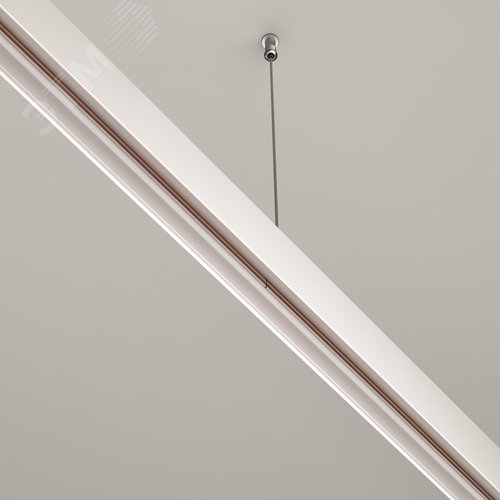 Коннектор прямой Exility накладной белый - фото 5