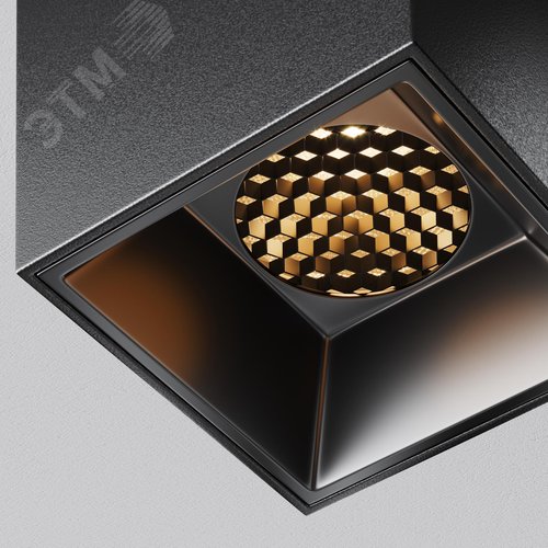 Светильник потолочный Alfa LED LED 5W Черный - фото 4