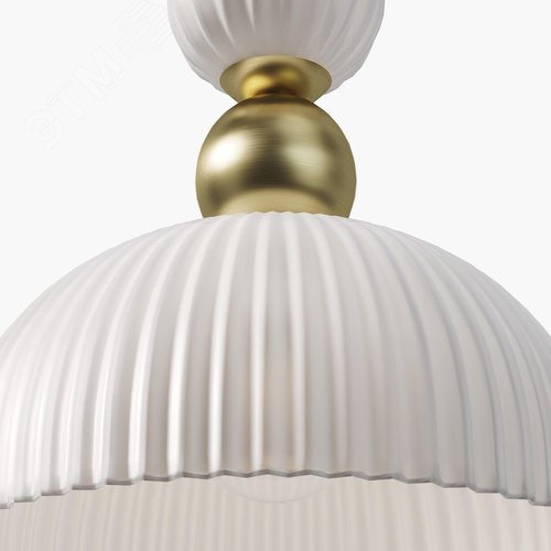 Светильник подвесной Antic E27х1х60W Золото - фото 4