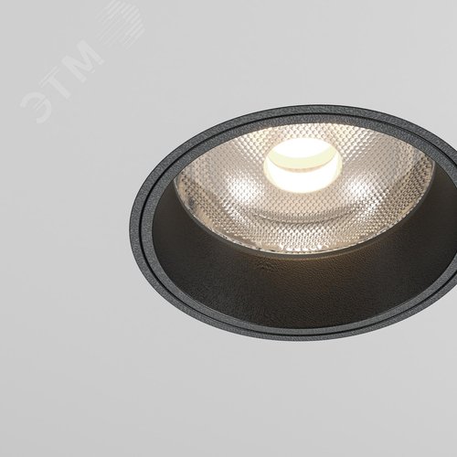 Светильник встраиваемый FOCUS LED DL125-L12-4K-TRS-B Черный - фото 2